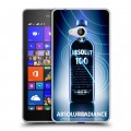 Дизайнерский пластиковый чехол для Microsoft Lumia 540 Absolut