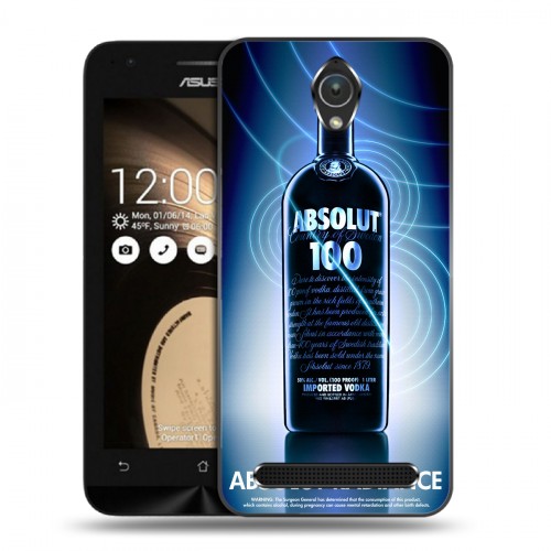 Дизайнерский пластиковый чехол для ASUS Zenfone Go Absolut