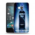 Дизайнерский пластиковый чехол для Microsoft Lumia 550 Absolut