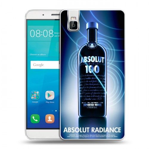 Дизайнерский пластиковый чехол для Huawei ShotX Absolut