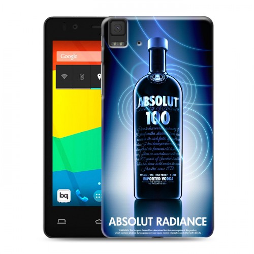 Дизайнерский силиконовый чехол для BQ Aquaris E4.5 Absolut