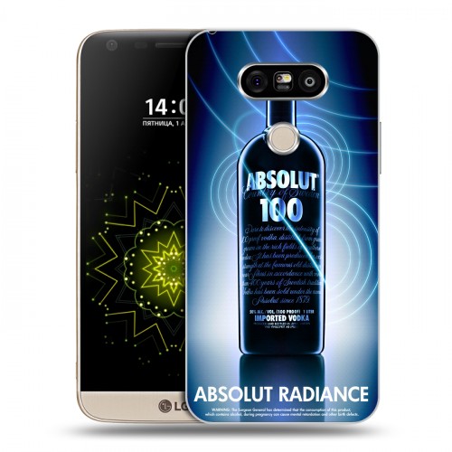 Дизайнерский пластиковый чехол для LG G5 Absolut