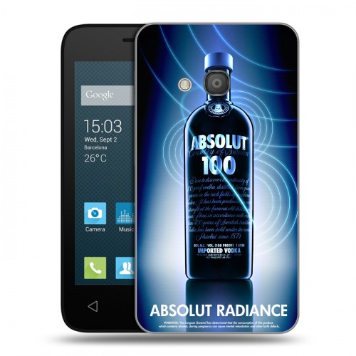 Дизайнерский силиконовый чехол для Alcatel One Touch Pixi 4 (4) Absolut