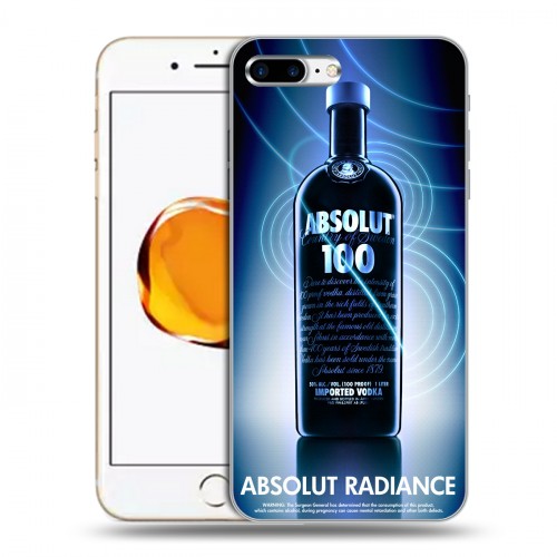 Дизайнерский пластиковый чехол для Iphone 7 Plus / 8 Plus Absolut