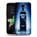 Дизайнерский пластиковый чехол для LG K4 Absolut