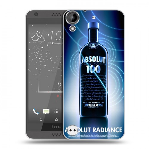 Дизайнерский пластиковый чехол для HTC Desire 530 Absolut