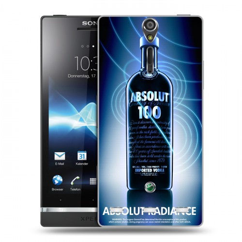 Дизайнерский пластиковый чехол для Sony Xperia S Absolut