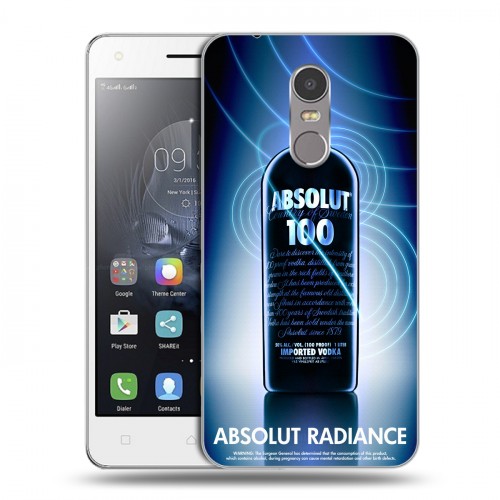 Дизайнерский пластиковый чехол для Lenovo K6 Note Absolut