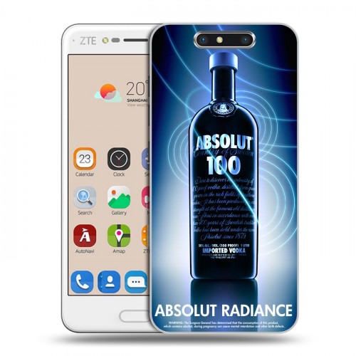 Дизайнерский пластиковый чехол для ZTE Blade V8 Absolut