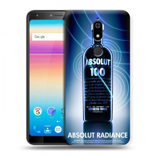 Дизайнерский силиконовый чехол для BQ Space X Absolut