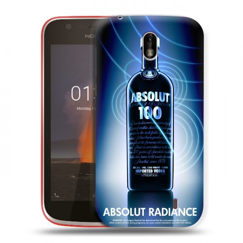 Дизайнерский пластиковый чехол для Nokia 1 Absolut