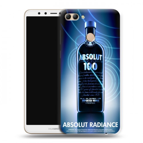 Дизайнерский пластиковый чехол для Huawei Y9 (2018) Absolut