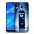 Дизайнерский пластиковый чехол для Huawei Y6 (2019) Absolut