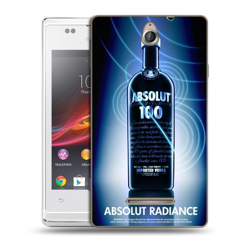 Дизайнерский пластиковый чехол для Sony Xperia E Absolut