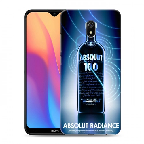 Дизайнерский силиконовый с усиленными углами чехол для Xiaomi RedMi 8A Absolut