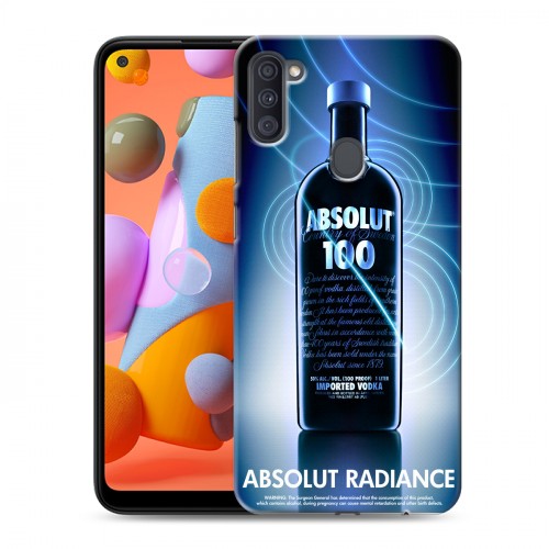 Дизайнерский силиконовый с усиленными углами чехол для Samsung Galaxy A11 Absolut