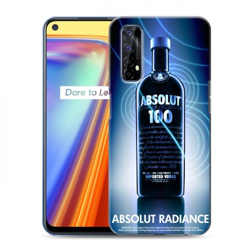 Дизайнерский силиконовый с усиленными углами чехол для Realme 7 Absolut