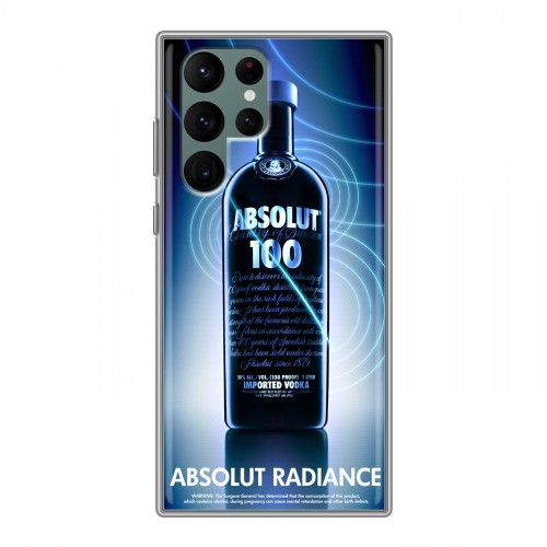 Дизайнерский пластиковый чехол для Samsung Galaxy S22 Ultra Absolut