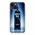 Дизайнерский пластиковый чехол для Iphone 14 Absolut