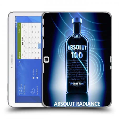 Дизайнерский силиконовый чехол для Samsung Galaxy Tab 4 10.1 Absolut