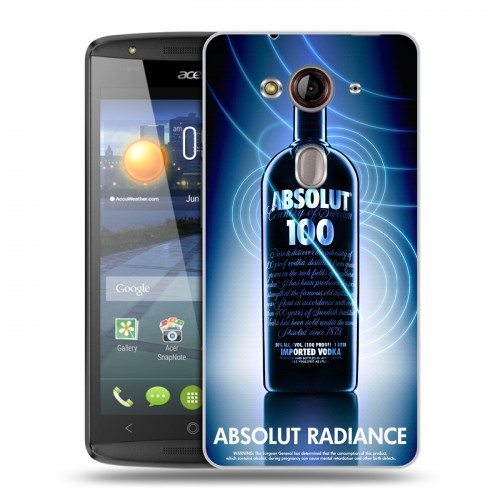 Дизайнерский пластиковый чехол для Acer Liquid E3 Absolut