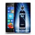 Дизайнерский пластиковый чехол для Microsoft Lumia 435 Absolut