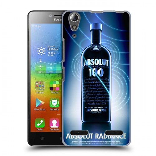 Дизайнерский пластиковый чехол для Lenovo A6000 Absolut