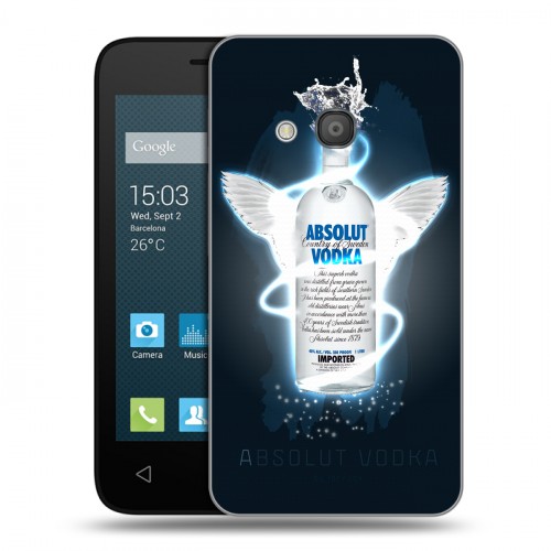 Дизайнерский силиконовый чехол для Alcatel One Touch Pixi 4 (4) Absolut
