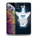 Дизайнерский силиконовый чехол для Iphone Xs Max Absolut