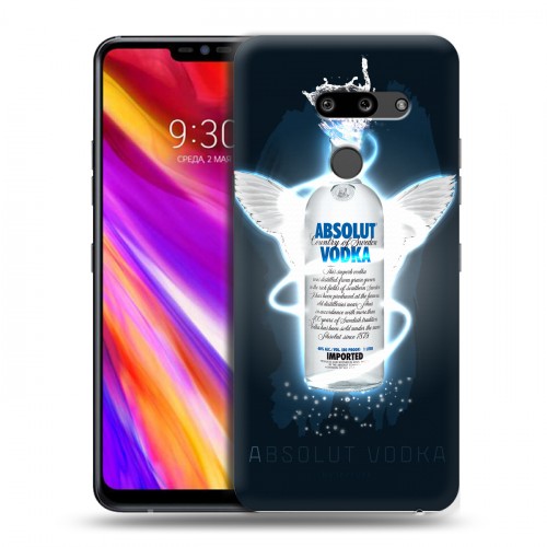 Дизайнерский пластиковый чехол для LG G8 ThinQ Absolut