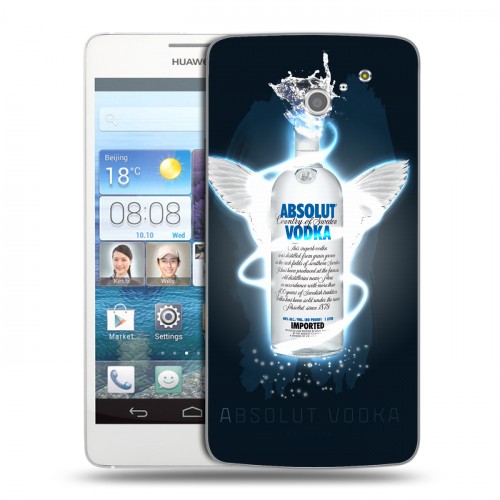 Дизайнерский пластиковый чехол для Huawei Ascend D2 Absolut