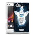 Дизайнерский пластиковый чехол для Sony Xperia L Absolut