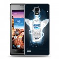 Дизайнерский пластиковый чехол для Huawei Ascend P1 Absolut