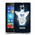 Дизайнерский пластиковый чехол для Microsoft Lumia 435 Absolut