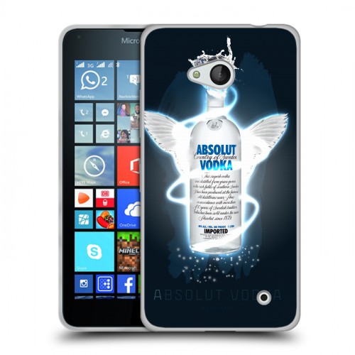Дизайнерский пластиковый чехол для Microsoft Lumia 640 Absolut