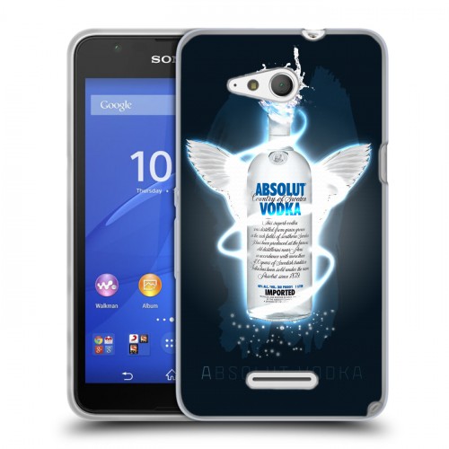 Дизайнерский пластиковый чехол для Sony Xperia E4g Absolut