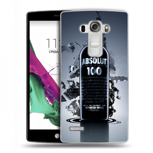 Дизайнерский пластиковый чехол для LG G4 S Absolut