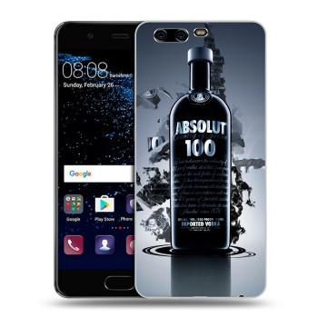 Дизайнерский силиконовый чехол для Huawei P10 Plus Absolut (на заказ)