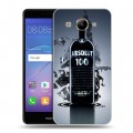 Дизайнерский пластиковый чехол для Huawei Y3 (2017) Absolut