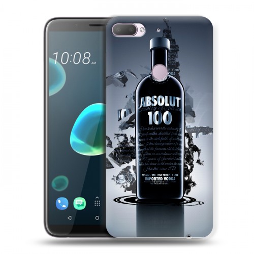 Дизайнерский силиконовый чехол для HTC Desire 12 Plus Absolut