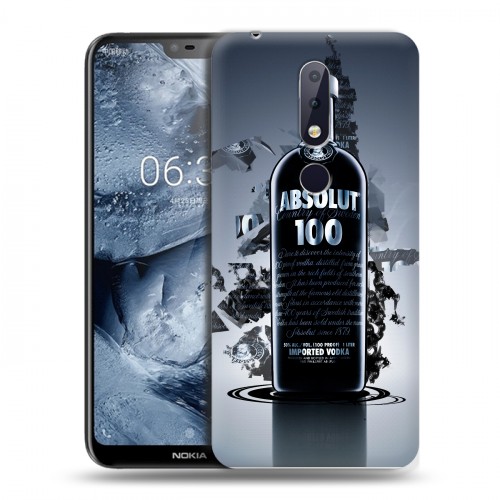 Дизайнерский пластиковый чехол для Nokia 6.1 Plus Absolut