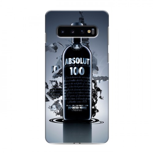 Дизайнерский силиконовый чехол для Samsung Galaxy S10 Absolut