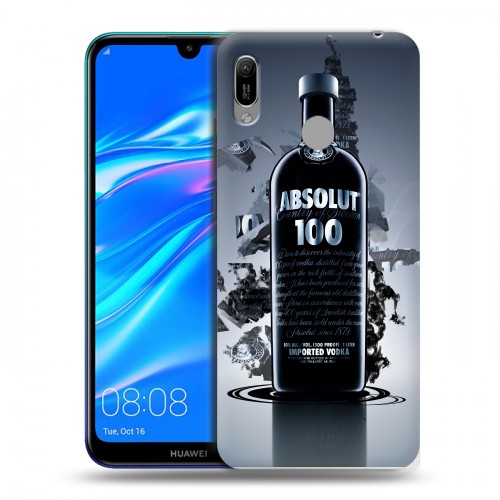 Дизайнерский пластиковый чехол для Huawei Y6 (2019) Absolut