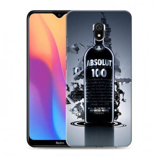 Дизайнерский силиконовый с усиленными углами чехол для Xiaomi RedMi 8A Absolut