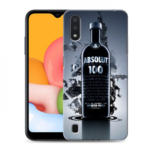 Дизайнерский силиконовый чехол для Samsung Galaxy M01 Absolut