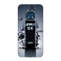 Дизайнерский силиконовый с усиленными углами чехол для Nokia XR20 Absolut