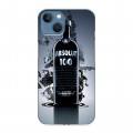 Дизайнерский силиконовый чехол для Iphone 13 Absolut
