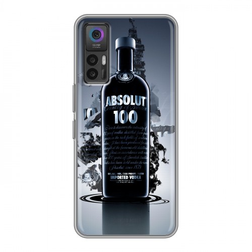 Дизайнерский силиконовый чехол для TCL 30 Absolut