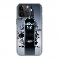 Дизайнерский силиконовый с усиленными углами чехол для Iphone 14 Pro Max Absolut