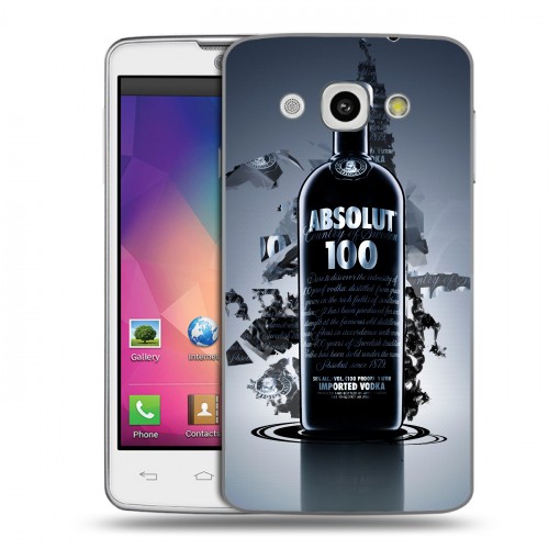 Дизайнерский пластиковый чехол для LG L60 Absolut